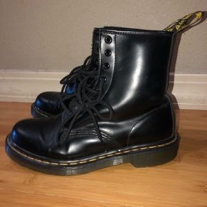 Black Dr. Martens boots
